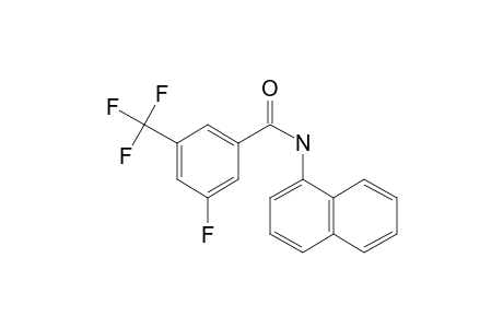 3-Fluoro-5-trifluoromethylbenzamide, N-(1-naphthyl)-