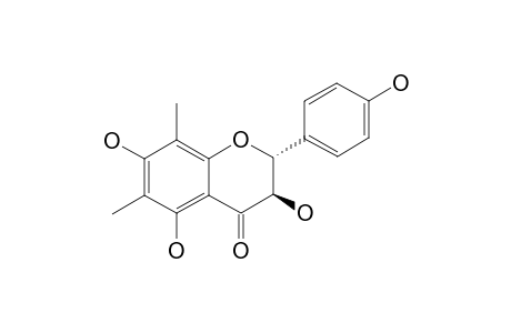 (2R,3R)-6,8-DI-C-METHYLDIHYDRO-KAEMPFEROL
