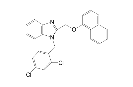 1-(2,4-Dichlorobenzyl)-2-(1-naphthoxymethyl)benzimidazole