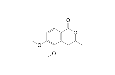 (+/-)-3,4-dihydro-5,6-dimethoxy-3-methylisocoumarin