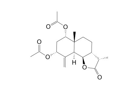 1-ALPHA,3-ALPHA-DIACETOXY-5-ALPHA,6-BETA,7-ALPHA,11-BETA-H-EUDESM-4(15)-EN-12,6-OLIDE