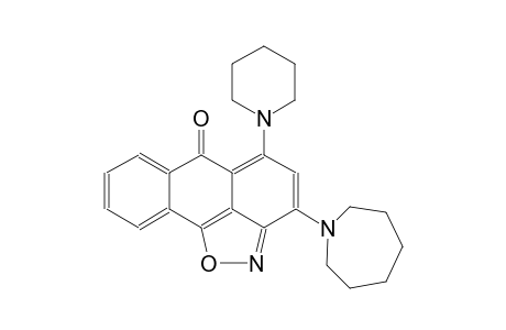 6H-anthra[1,9-cd]isoxazol-6-one, 3-(hexahydro-1H-azepin-1-yl)-5-(1-piperidinyl)-