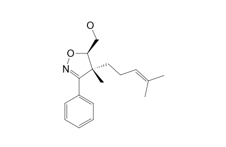 4-METHYL-4-(4-METHYL-3-PENTENYL)-3-PHENYL-2-ISOXAZOLINE-5-METHANOL