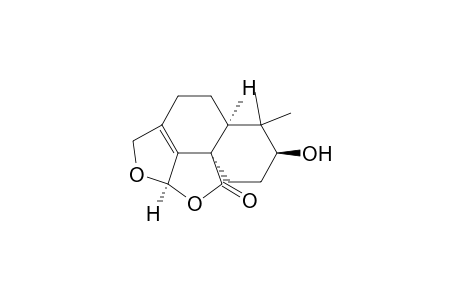 2H,9H-Benzo[e]furo[2,3,4-cd]isobenzofuran-9-one, 4,4a,5,6,7,8,10a,10b-octahydro-6-hydroxy-5,5-dimethyl-, [4aS-(4a.alpha.,6.beta.,8aS*,10a.alpha.,10b.alpha.)]-