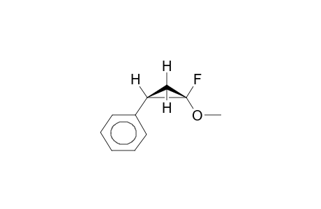 ANTI-1-FLUORO-1-METHOXY-2-PHENYLCYCLOPROPANE