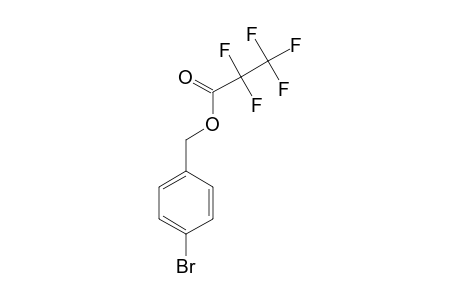 4-Bromobenzyl alcohol, pentafluoropropionate