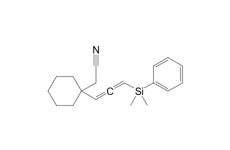 (Z)-1-[3'-(Dimethylphenylsilyl)allenyl]-1-(cyanomethyl)cyclohexane