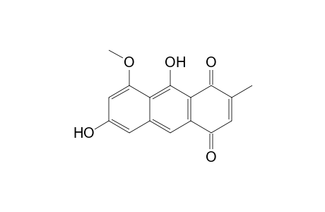 6,9-Dihydroxy-8-methoxy-2-methyl-1,4-anthraquinone