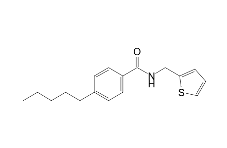 p-pentyl-N-(2-thenyl)benzamide