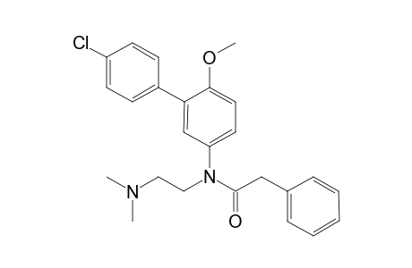 N-(4'-Chloro-6-methoxybiphen-3-yl)-N-(2-dimethylaminoethyl)-2-phenylacetamide