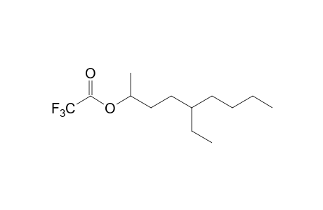 Trifluoroacetic acid, 5-ethyl-2-nonyl ester