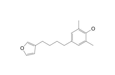 2,6-Dimethyl-4-[4-(3-furanyl)butyl]phenol