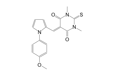 5-{[1-(4-methoxyphenyl)-1H-pyrrol-2-yl]methylene}-1,3-dimethyl-2-thioxodihydro-4,6(1H,5H)-pyrimidinedione