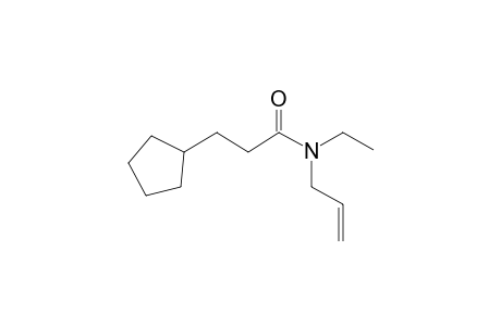 Propionamide, 3-cyclopentyl-N-allyl-N-ethyl-