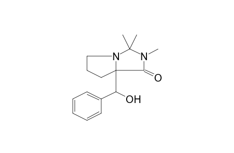 7a-[Hydroxy(phenyl)methyl]-2,3,3-trimethylhexahydro-1H-pyrrolo[1,2-c]imidazol-1-one