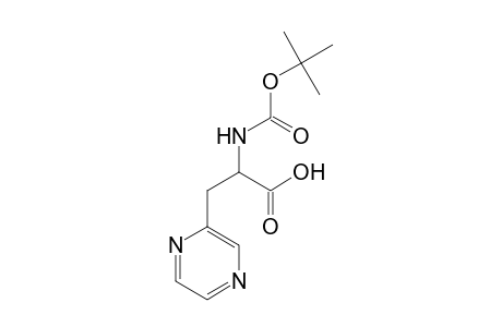 2-(tert-butoxycarbonylamino)-3-pyrazin-2-yl-propanoic acid