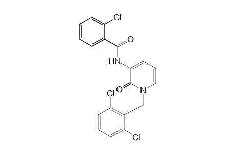 o-CHLORO-N-[1-(2,6-DICHLOROBENZYL)-1,2-DIHYDRO-2-OXO-3-PYRIDYL]BENZAMIDE