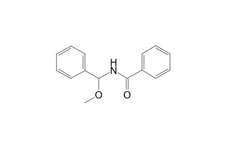N-[Methoxy(phenyl)methyl]benzamide