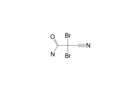 ACETAMIDE, 2-CYANO-2,2-DIBROMO-,