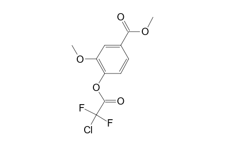 Methyl vanillate, chlorodifluoroacetate