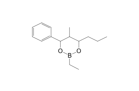 2-Ethyl-5-methyl-4-phenyl-6-propyl-1,3,2-dioxaborinane