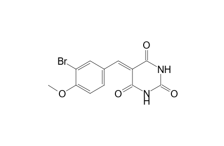 5-(3-bromo-4-methoxybenzylidene)barbituric acid