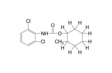 2,6-dichlorocarbanilic acid, 2-methylcyclohexyl ester