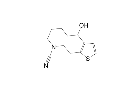 4-HYDROXY-4,5,6,7,8,9,10,11-OCTAHYDRO-THIENO-[2.3-D]-AZECINE-9-CARBONITRILE