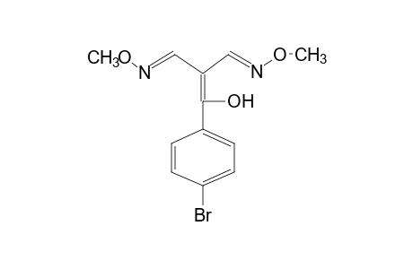 (p-BROMO-alpha-HYDROXYBENZYLIDENE)MALONALDEHYDE, BIS(O-METHYLOXIME)