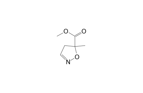 5-Isoxazolecarboxylic acid, 4,5-dihydro-5-methyl-, methyl ester, (R)-