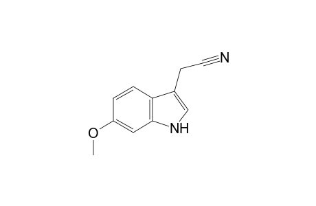 2-(6-methoxy-1H-indol-3-yl)acetonitrile