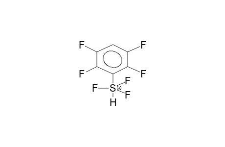 2,3,5,6-TETRAFLUOROPHENYLSULPHUR TRIFLUORIDE, PROTONATED