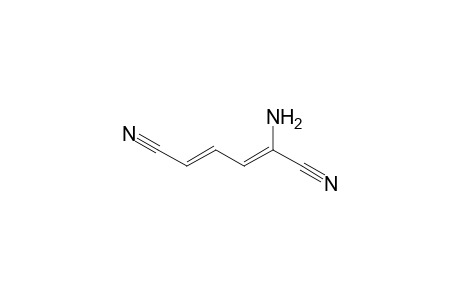 (2Z,4E)-2-Amino-2,4-hexadienedinitrile