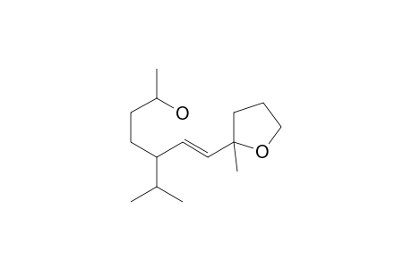 (E)-5-Isopropyl-7-(2-methyl-tetrahydrofur-2-yl)-hept-6-en-2-ol