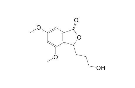 3-(3-hydroxypropyl)-4,6-dimethoxy-3H-2-benzofuran-1-one