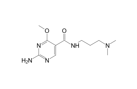 2-amino-N-[3-(dimethylamino)propyl[-4-methoxy-5-pyrimidinecarboxamide