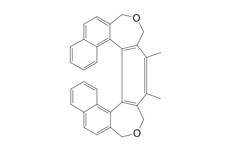 10,11-Dimethyl-7,9,12,14-tetrahydronaphtho[2,1-c]naphtho[1'',2'':5',6']oxepino[3',4':5,6]benzo[e]oxepin