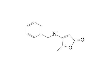 2-methyl-3-[(phenylmethyl)amino]-2H-furan-5-one