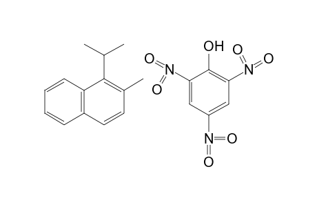 1-isopropyl-2-methylnaphthalene, monopicrate