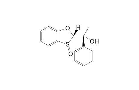 (2S,S(S))-2-[(1R)-1-PHENYL-1-HYDROXYETHYL]-1,3-BEZOXATHIOL-3-(2H)-OXIDE