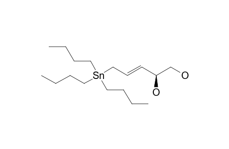 [(2S)-4,5-Dihydroxypent-2-enyl](tributyl)stannane