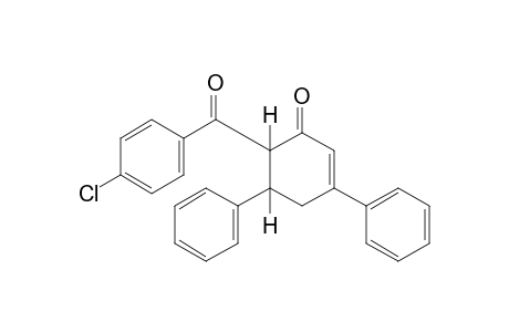 6-(p-chlorobenzoyl)-3,5-diphenyl-2-cyclohexen-1-one