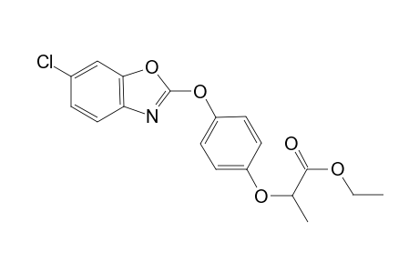 ETHYL-2-[4-(6-CHLORO-2-BENZOXAZOLYL)-PHENOXY]-PROPANOATE