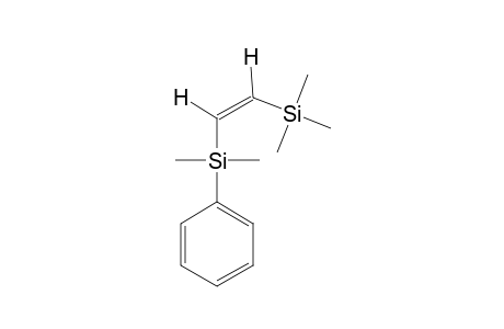 (Z)-1-DIMETHYL-(PHENYL)-SILYL-2-TRIMETHYLSILYL-ETHENE