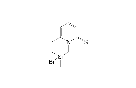 1-[(bromo-dimethylsilyl)methyl]-6-methylpyridine-2-thione