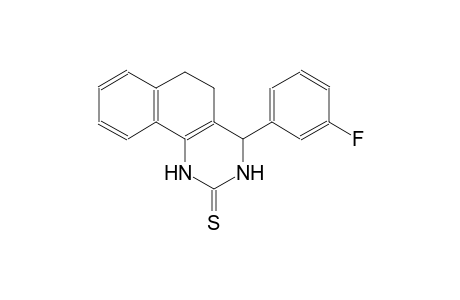 4-(3-fluorophenyl)-3,4,5,6-tetrahydrobenzo[h]quinazoline-2(1H)-thione