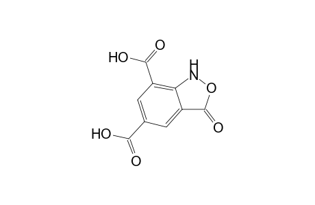 2,1-Benzisoxazole-5,7-dicarboxylic acid, 1,3-dihydro-3-oxo-