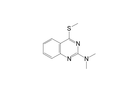 2-(dimethylamino)-4-(methylthio)quinazoline