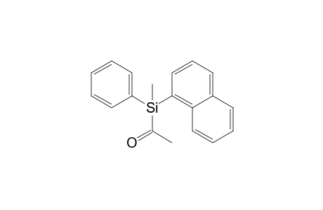 Methyl [Methyl(naphth-1-yl)phenylsilyl]Ketone