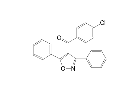 (4-Chlorophenyl)(3,5-diphenylisoxazol-4-yl)methanone